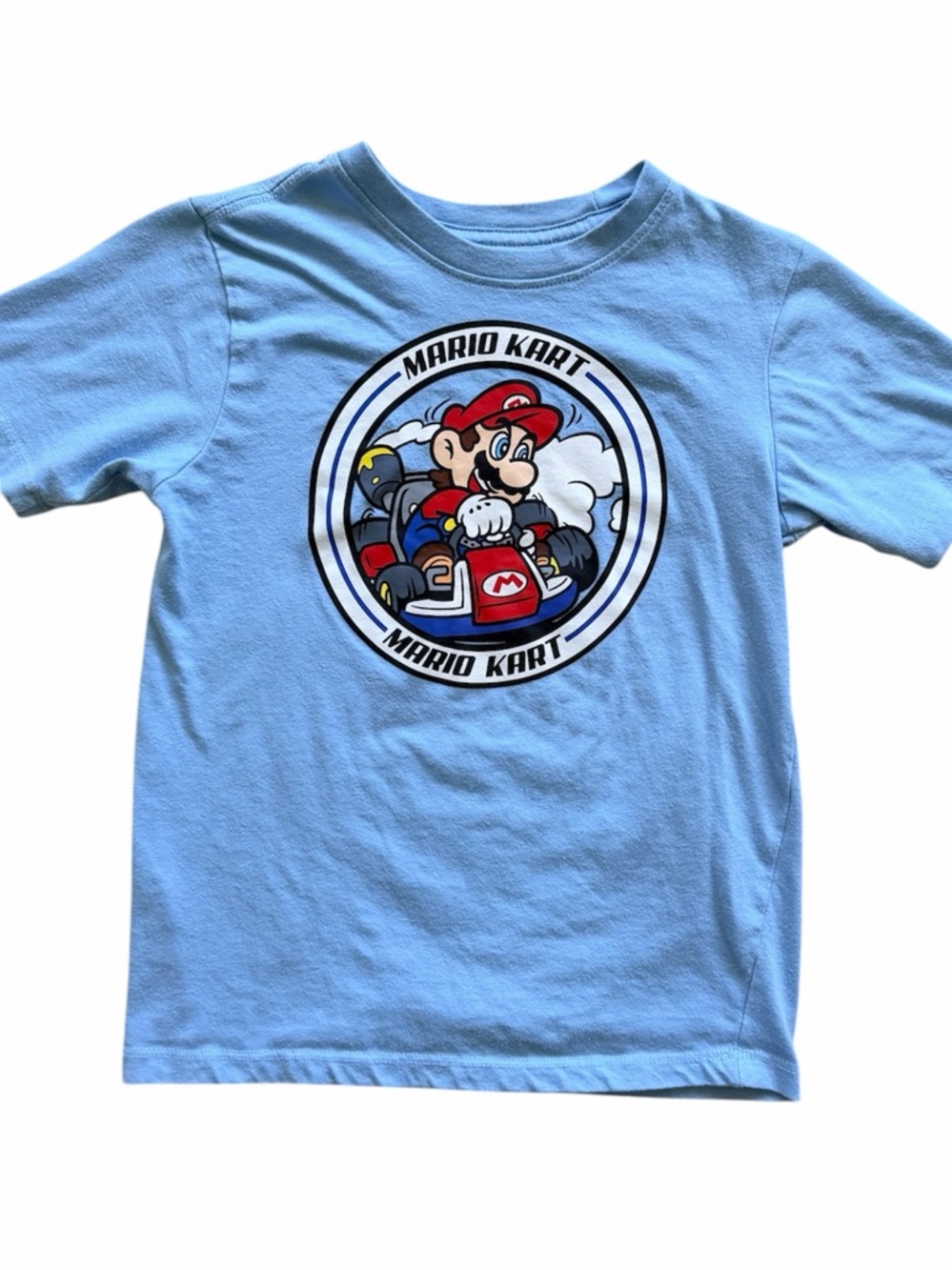 MARIOKART Blue T Shirt